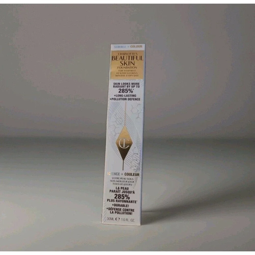 New Charlotte Tilbury Beautiful Skin Foundation Shade 7 COOL FROIDE 30ml